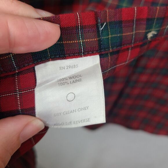 Sir Pendleton Button Up Shirt Fine Worsted Wool Authentic Boyd Tartan Sz Large - Picture 13 of 16